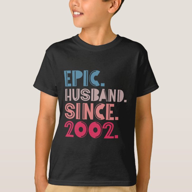 Epic Make sedan 2002 20-årsdagen Bröllop R T Shirt (Framsida)