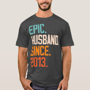 Epic Make sedan 2013 Familj Giftermål par Rel T Shirt