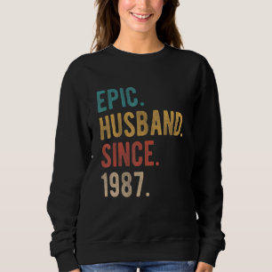 Epic Make sedan 35e 1987 Bröllop-årsdagen T Shirt
