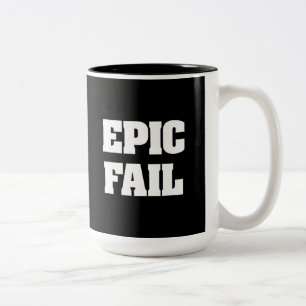 Epic Misslyckas Två-Tonad Mugg