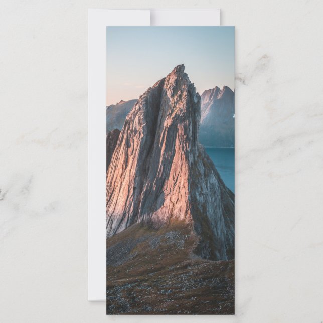 Epic Mountain Norge liggande foto Kort (Framsida)