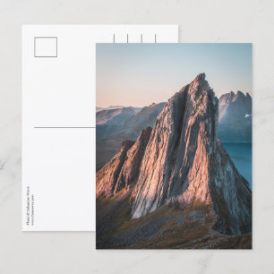 Epic Mountain Norge liggande foto Vykort