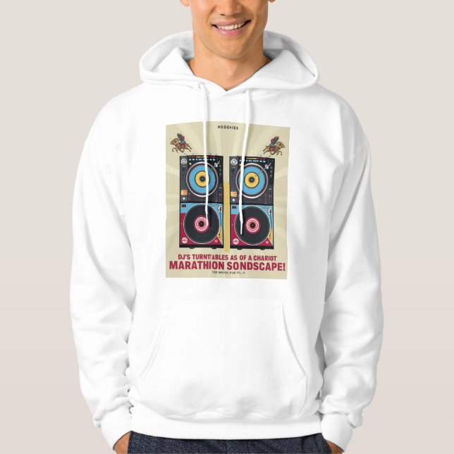 Epic Musical Marathon Hoodie (Framsida)