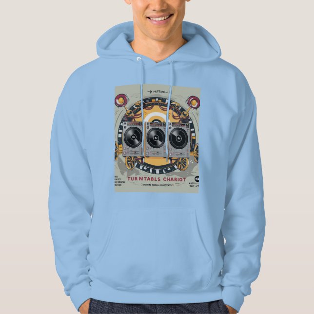 Epic Musical Marathon Hoodie (Framsida)