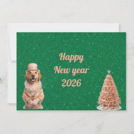 Epic New Year's Eve Bash Greeting Card2026 Kort