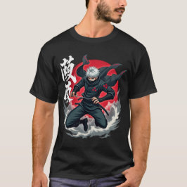 Epic Ninja Warrior- Japanska samurai Anime Shinobi T Shirt
