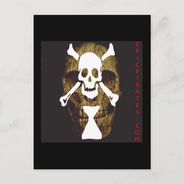 Epic Pirater-banderoll nr 10 Vykort (Framsida)