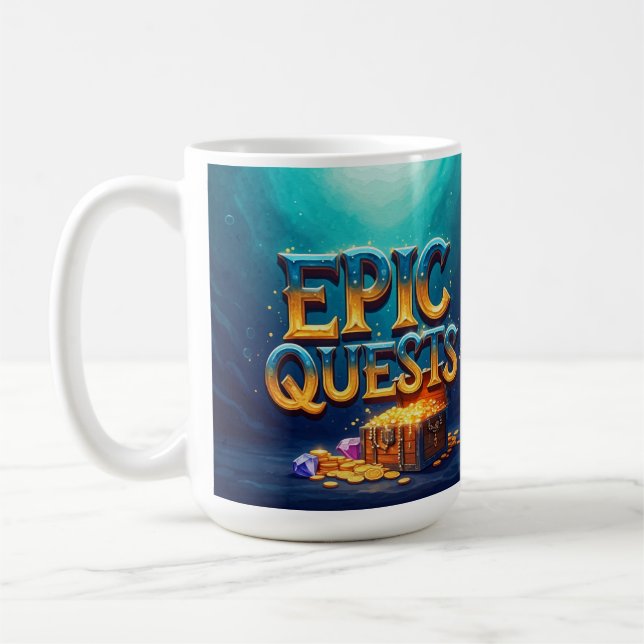 Epic Quests Kaffemugg (Vänster)