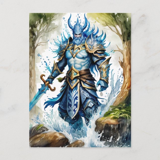 Epic RPG Knight Vykort (Framsida)