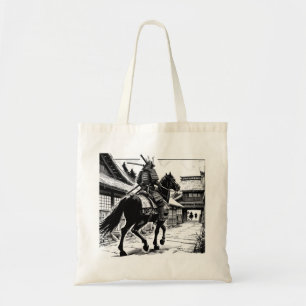 Epic Samurai Rider Manga Art Print Tygkasse