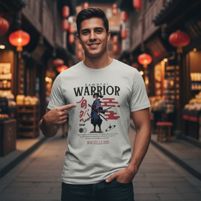 Epic Samurai Warrior Japanese Katana Culture Men's T Shirt (Skapare uppladdad)