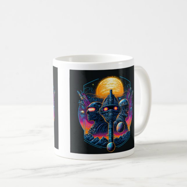 Epic Science fiction Classic Mugg, 11 oz Kaffemugg (Framsida höger)