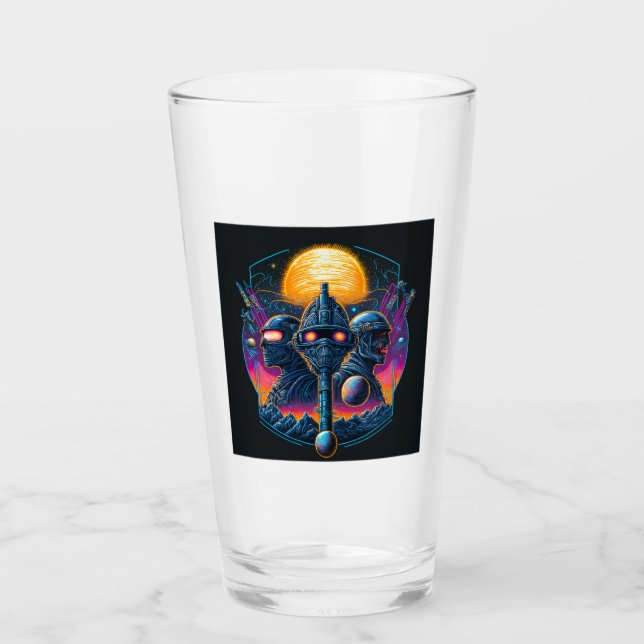 Epic Science fiction Glass Tumbler Glaskopp (Framsida)