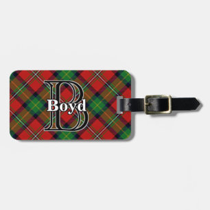 Epic Scotland Klan Boyd Tartan Bagagebricka