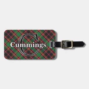 Epic Scotland Klan Cumming Hunting Tartan Bagagebricka