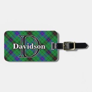 Epic Scotland Klan Davidson Tartan Bagagebricka