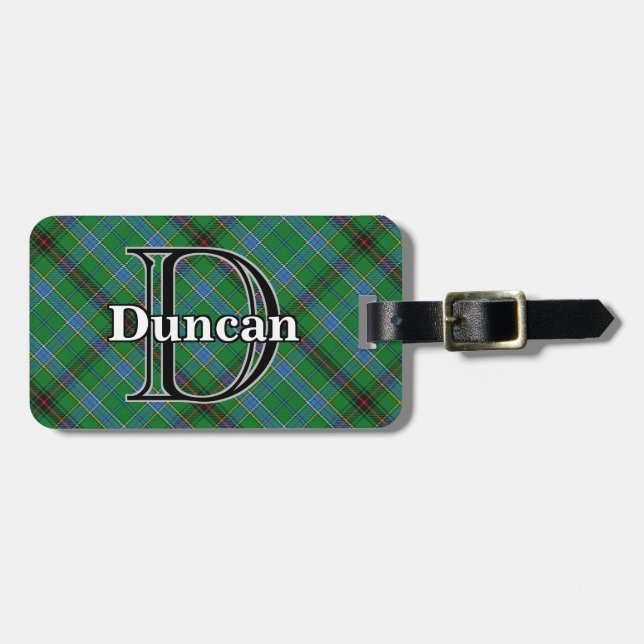 Epic Scotland Klan Duncan Tartan Bagagebricka (Horisontell Framsida)