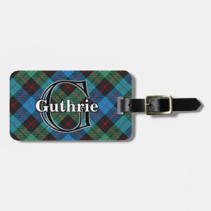 Epic Scotland Klan Guthrie Tartan Bagagebricka