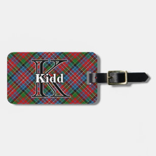 Epic Scotland Klan Kidd Tartan Bagagebricka