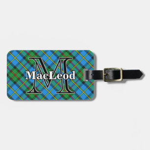 Epic Scotland Klan MacLeod of Harris Tartan Bagagebricka