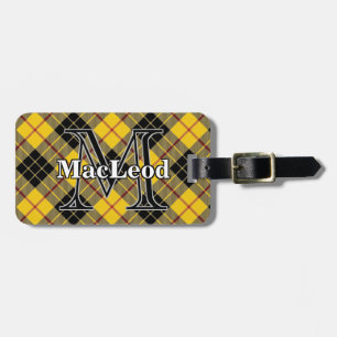 Epic Scotland Klan MacLeod of Lewis Tartan Bagagebricka
