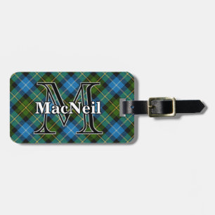 Epic Scotland Klan MacNeil Tartan Bagagebricka
