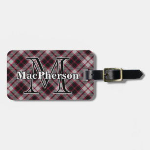 Epic Scotland Klan MacPherson Tartan Bagagebricka