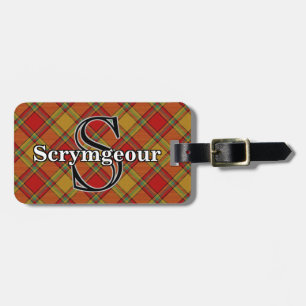 Epic Scotland Klan Scrymgeour Tartan Bagagebricka