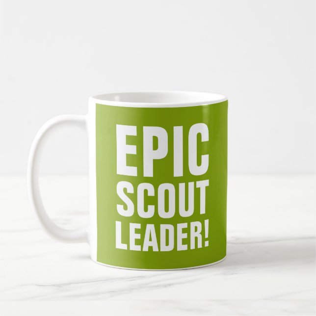 Epic Scout Leader Kaffemugg (Vänster)