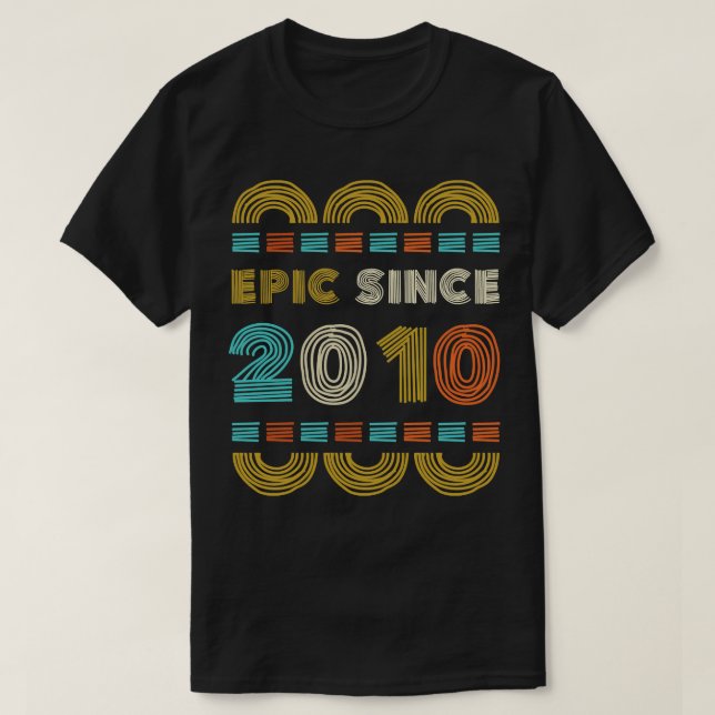 Epic Sedan 2010 födelsedag har Gift-familjen BbayG T Shirt (Design framsida)