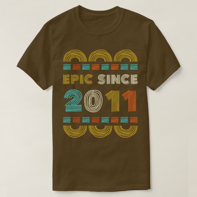 Epic Sedan 2011 födelsedag har Gift-familjen BbayG T Shirt (Design framsida)