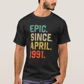 Epic Sedan april 1991 Manar Kvinnor i Vintage 31a  T Shirt