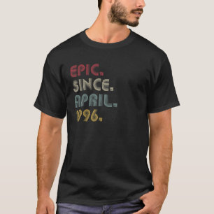 Epic sedan april 1996 Retro 24 år gammal 24:e fåge T Shirt