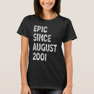 Epic sedan augusti 2001 21 år gamla födelsedagen M T Shirt