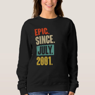 Epic sedan juli 2001 21 år gammal 21:a födelsedage t shirt