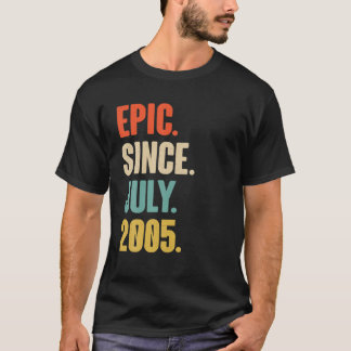 Epic Sedan juli 2005 - 16 juli - födelsedagsgåva f T Shirt