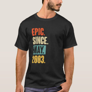 Epic sedan maj 2003 19 år gammal 19:e födelsedagen t shirt