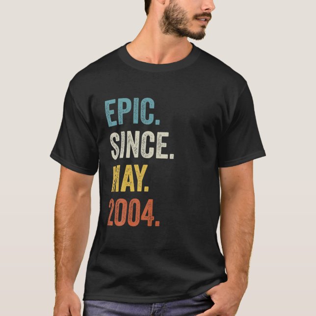 Epic sedan maj 2004 18:e födelsedagen t shirt (Framsida)