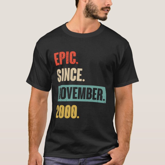 Epic sedan november 2000 - Funny 23Rd Birthday 23 T Shirt (Framsida)