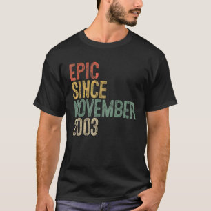 Epic Sedan november 2003 18:e födelsedagspressen G T Shirt