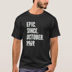 Epic sedan oktober 1969 53 år gammal 53:e födelsed t shirt