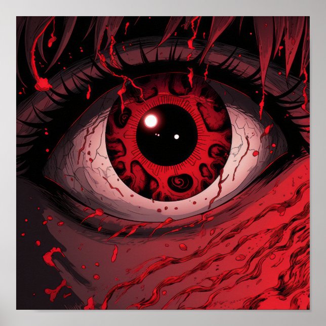 Epic Sharingan Öga Poster - Begränsad utgåva (Framsidan)