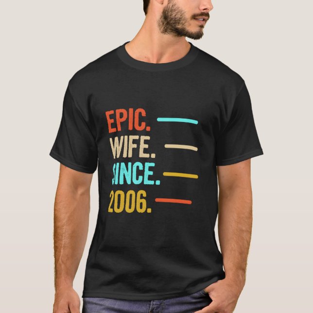 Epic Since 2006 T Shirt (Framsida)