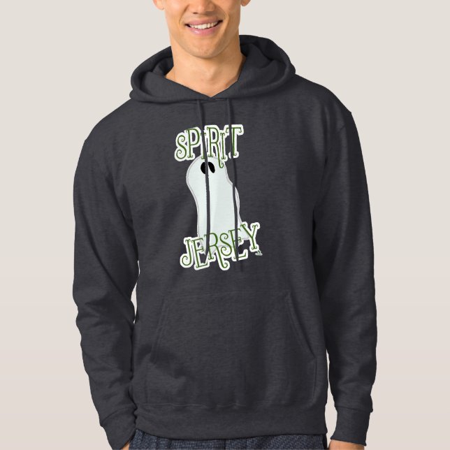 Epic Spirit Jersey Halloween Roligt Spooky Ghost Hoodie (Framsida)