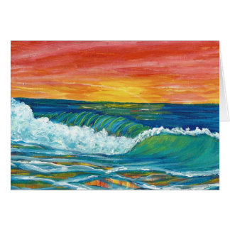 Epic Sunset Hälsningskort
