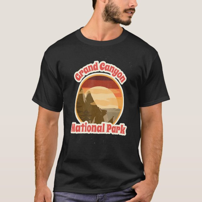 Epic Sunset Views Grand Canyon nationalpark T Shirt (Framsida)