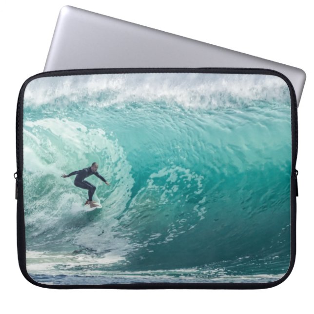 Epic Surfing Wave Laptop Fodral (Framsidan)