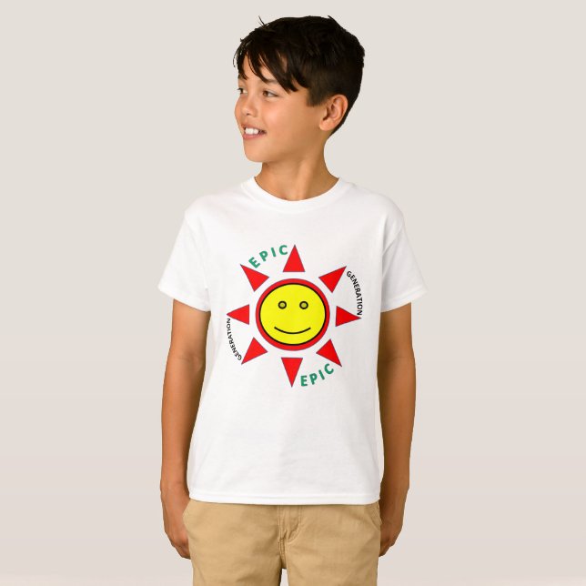 EPIC T-shirt för pojkar (Hel framsida)