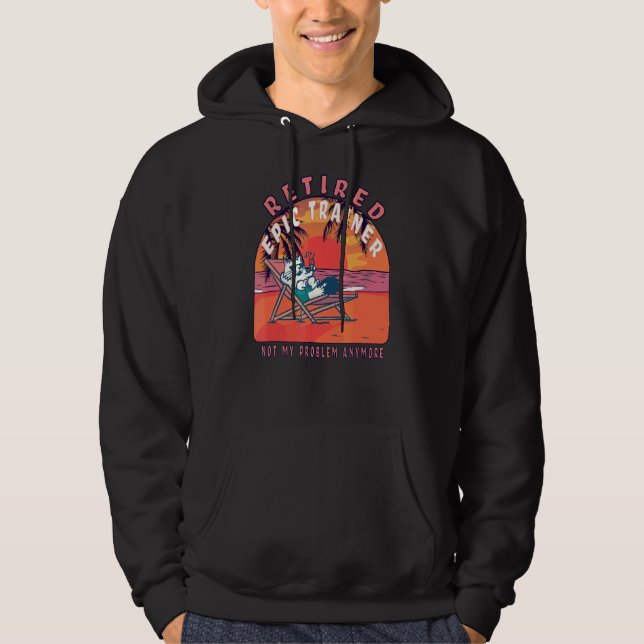 Epic Trainer Vintage Pension Hoodie (Framsida)