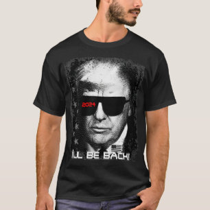 Epic-trump 2024 Sunglass jag kommer tillbaka dra T Shirt